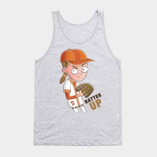 Batter Up! Baseball Pitcher Tank Top